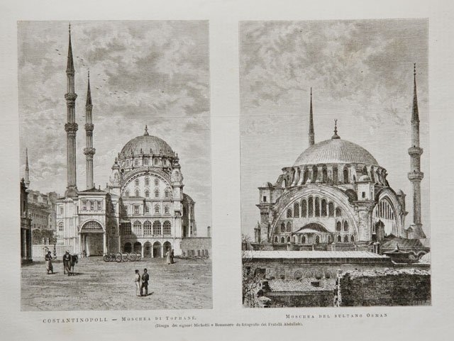Costantinopoli.- Moschea di Tophanè.- Moschea del sultano Osman