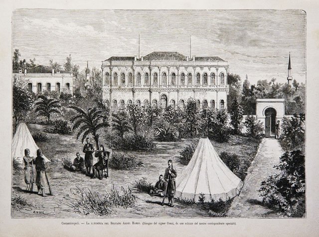 Costantinopoli / La residenza del Sultano Abdul Hamid
