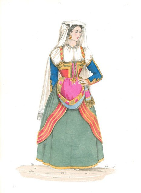 Costume di Cervara (senza titolo)