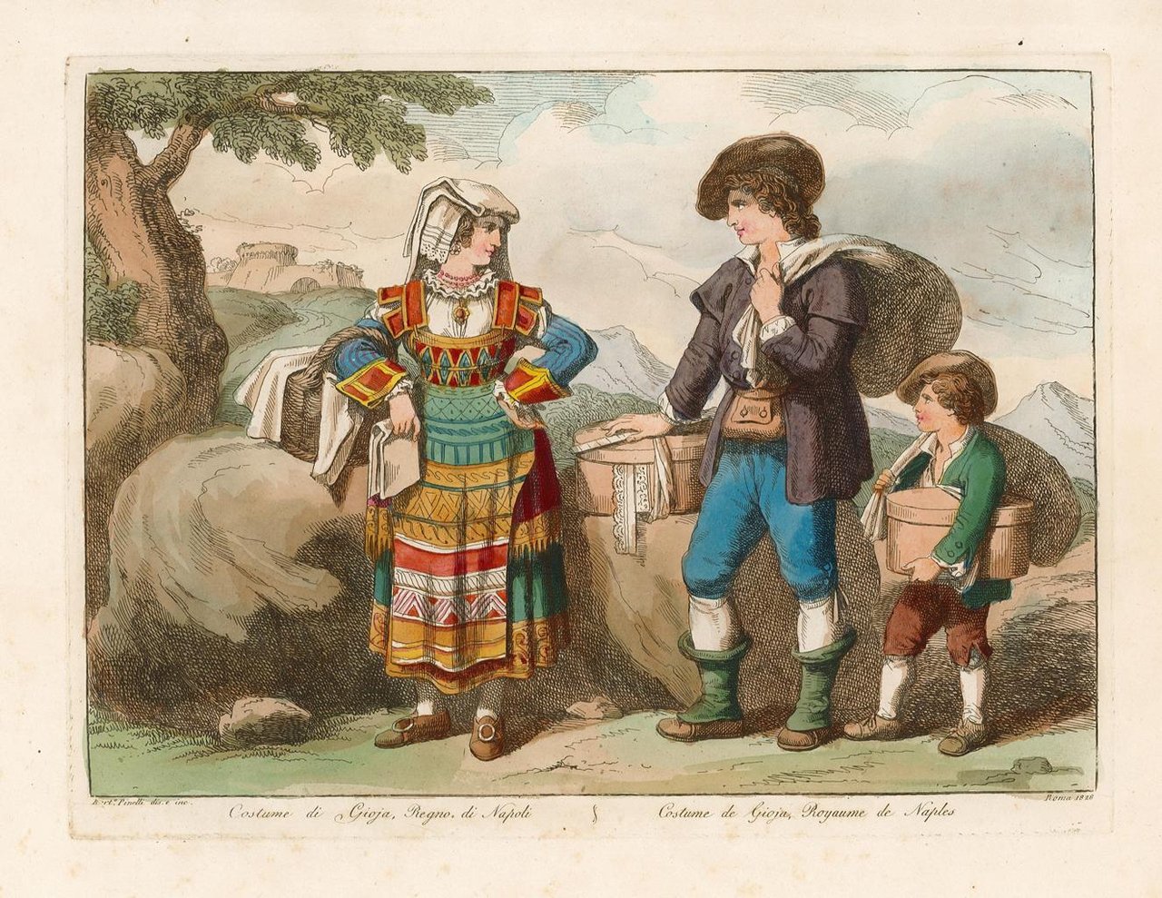 Costume di Pietransiera, Regno di Napoli