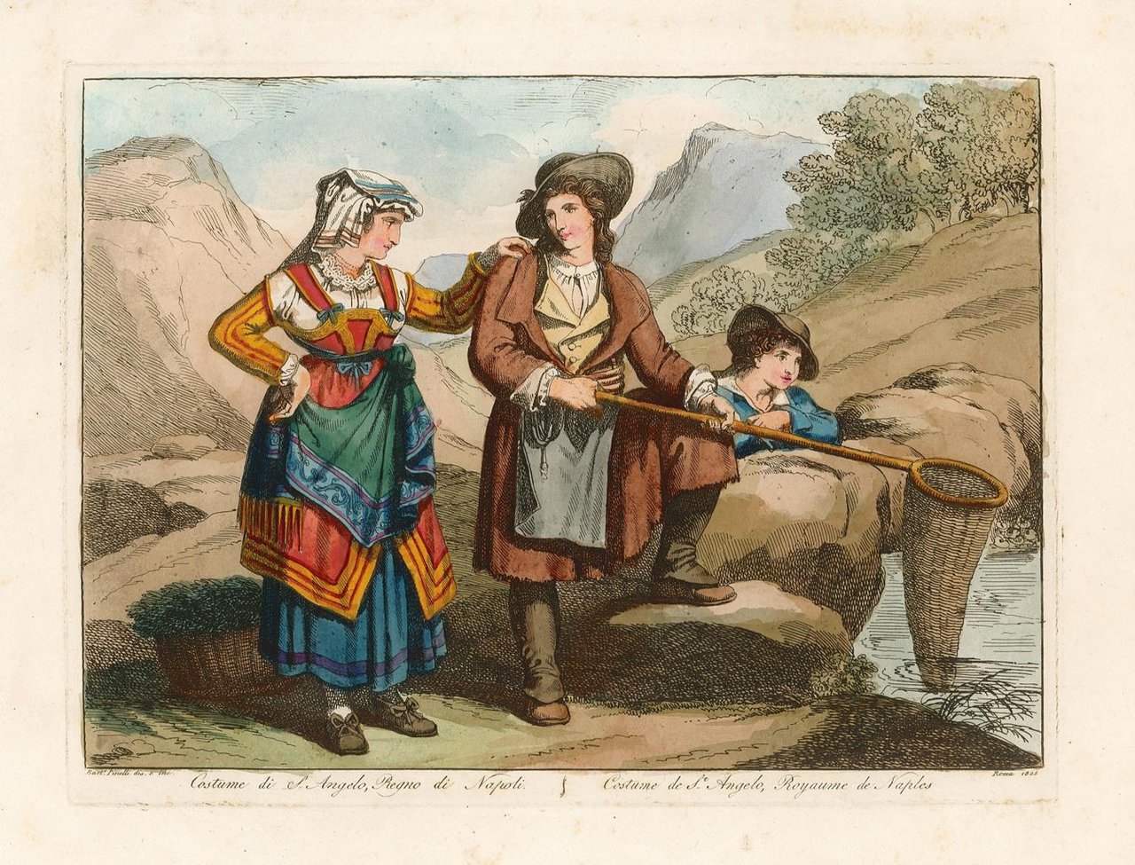 Costume di S. Angelo, Regno di Napoli
