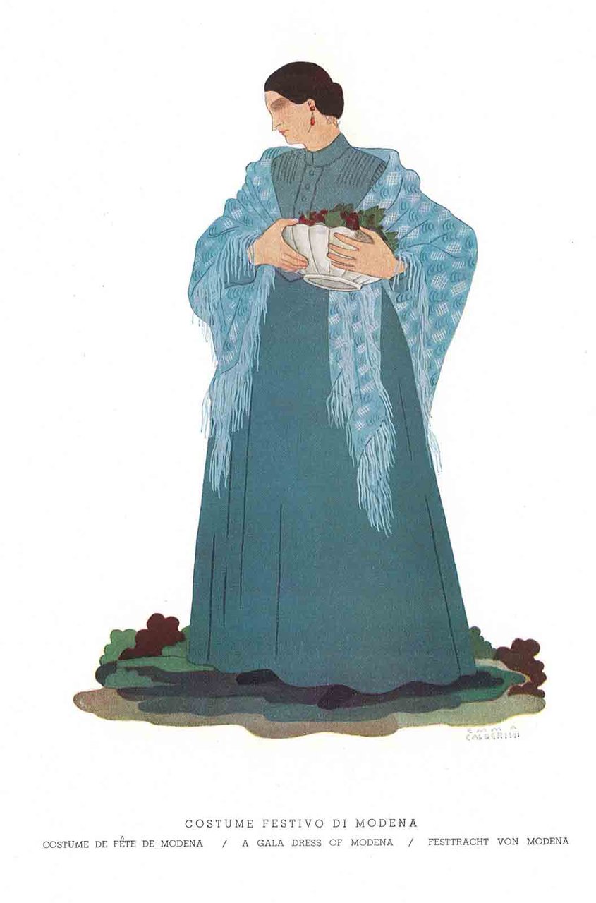 Costume festivo di Modena