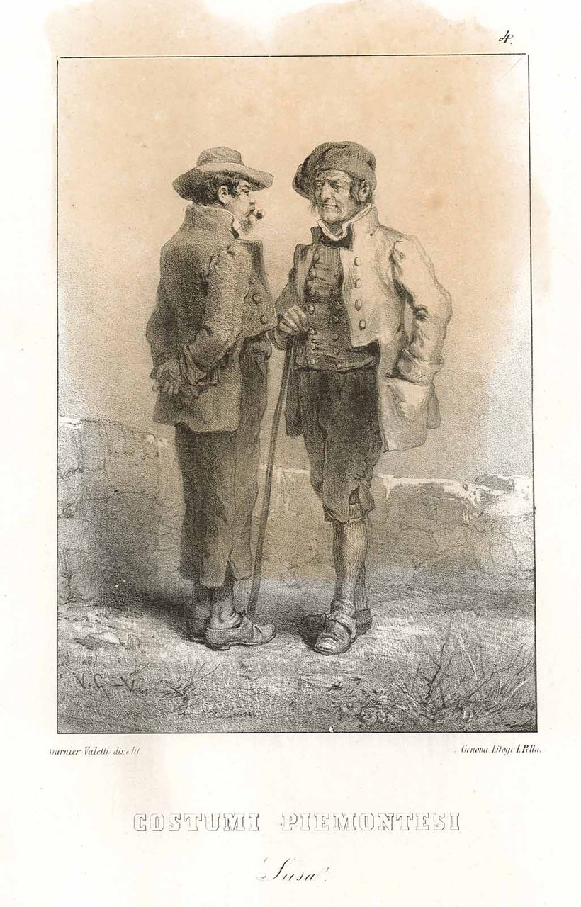 Costumi Piemontesi Susa