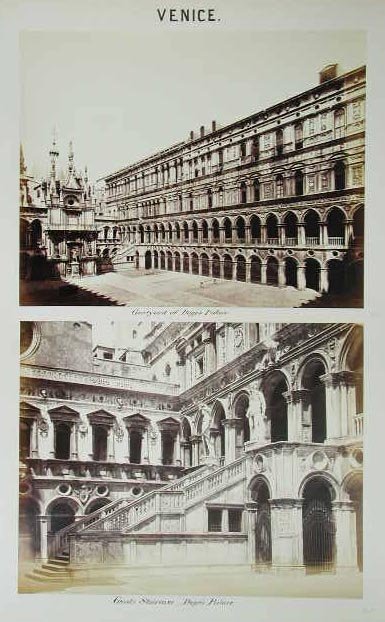 Courtyard of Dogés Palace - Grants Staircase Dogés Palace