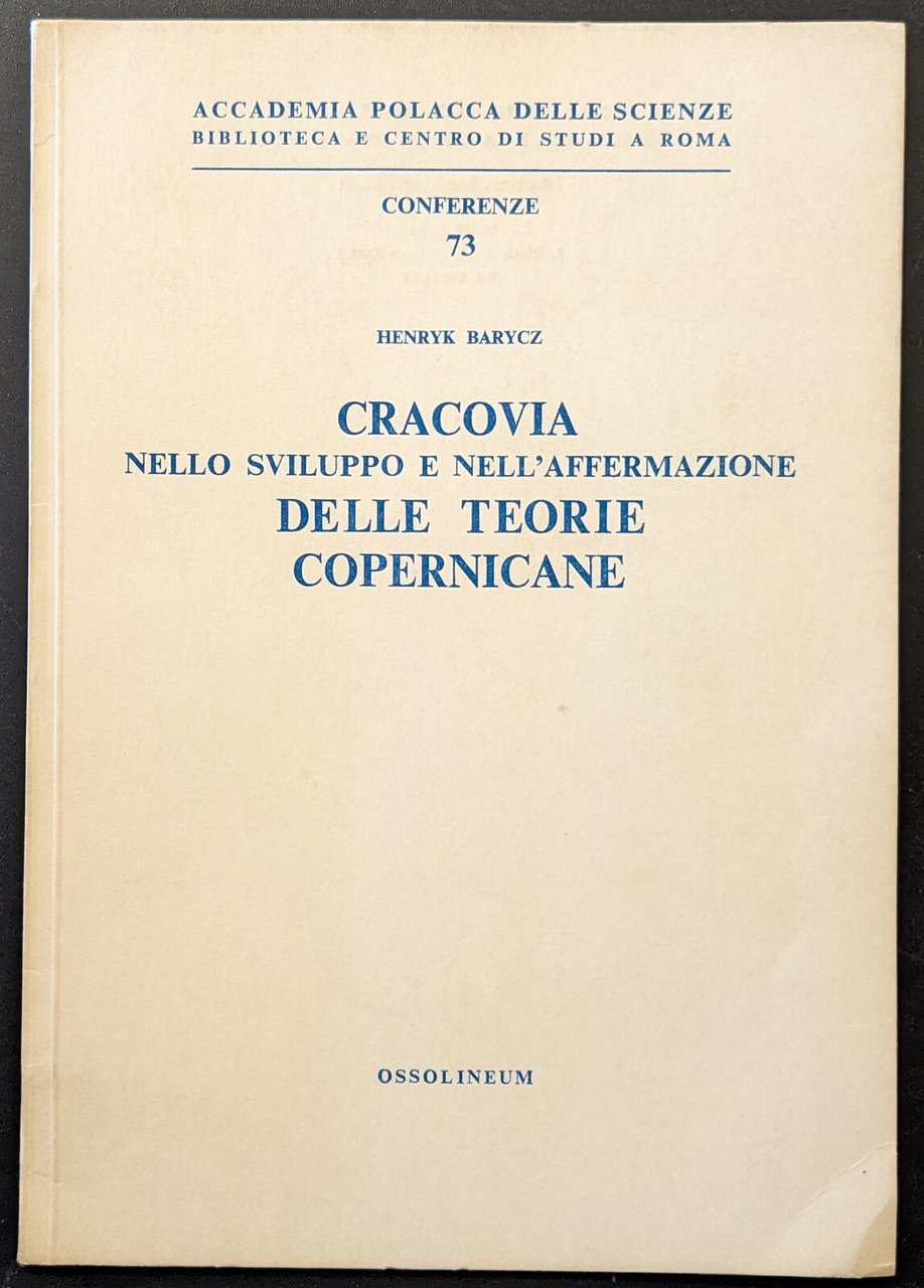 Cracovia nello sviluppo e nell'affermazione delle teorie copernicane | Immagine principale