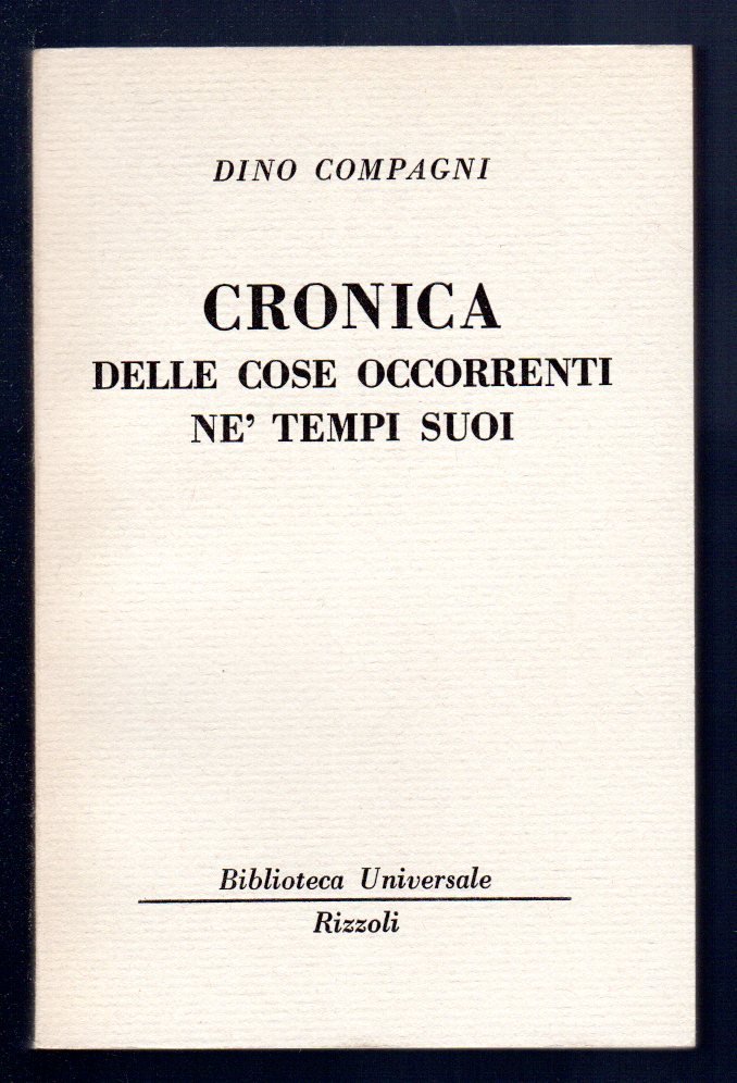Cronica delle cose correnti ne' tempi suoi