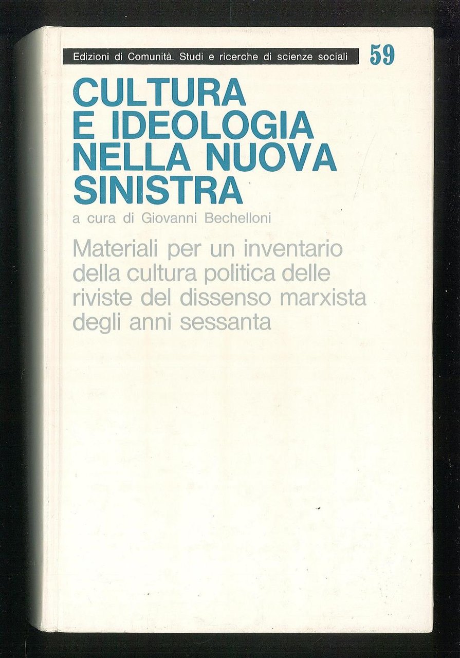 Cultura e ideologia nella nuova sinistra