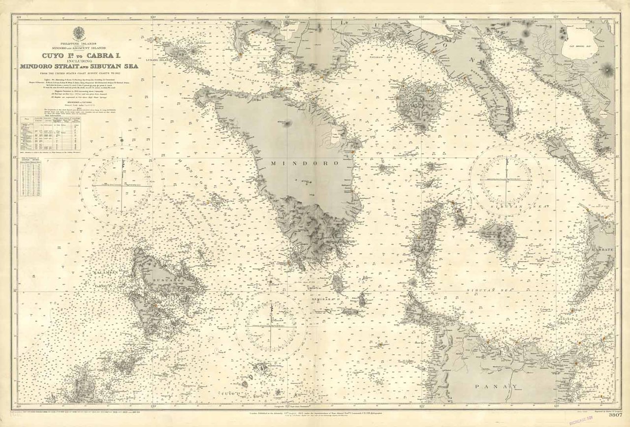 Cuyo Islands to Cabrai Island including Mindoro Strait and Sibuyan …