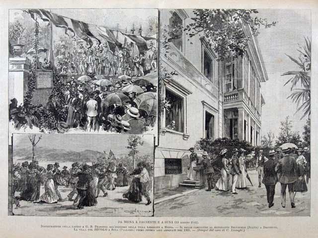 Da Meina a Dagnente e a Suna (15 agosto 1902)