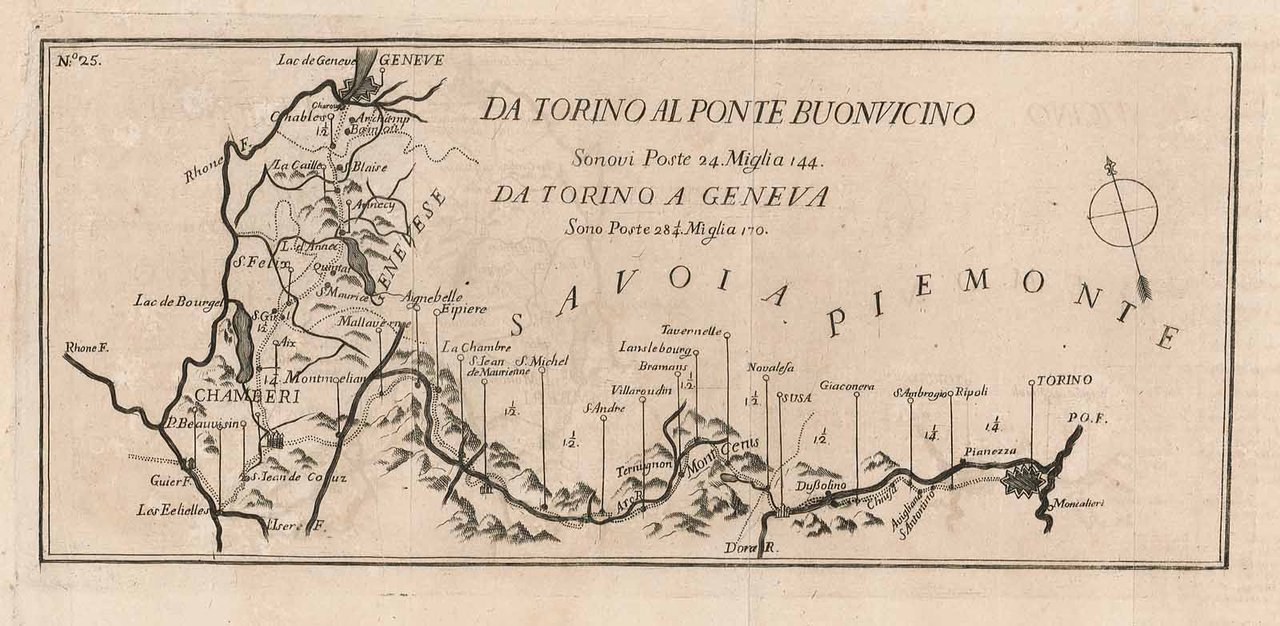 Da Torino al Ponte Buonvicino / da Torino a Geneva