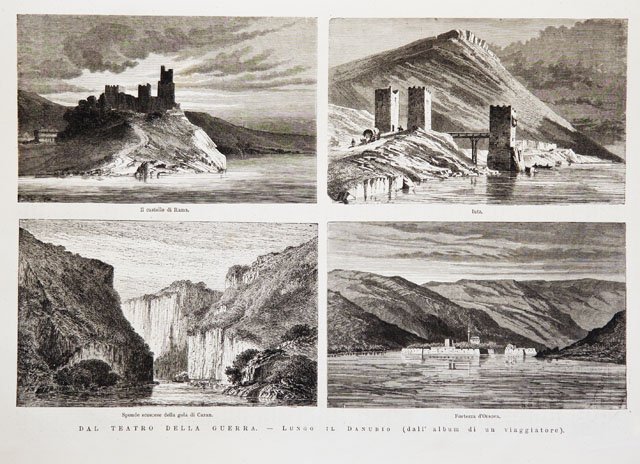 Dal teatro della guerra.- Lungo il Danubio / Il castello …