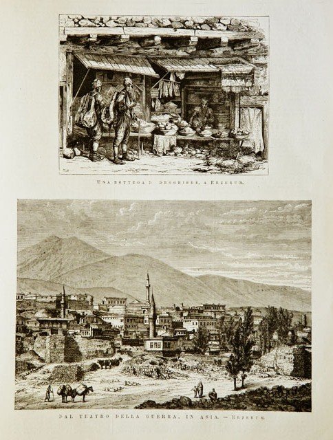 Dal teatro della guerra, in Asia.- Una bottega di droghiere, …