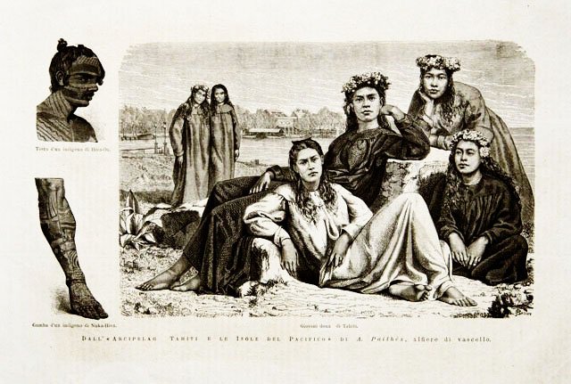 Dall' “Arcipelago Tahiti e le Isole del Pacifico” di A. …