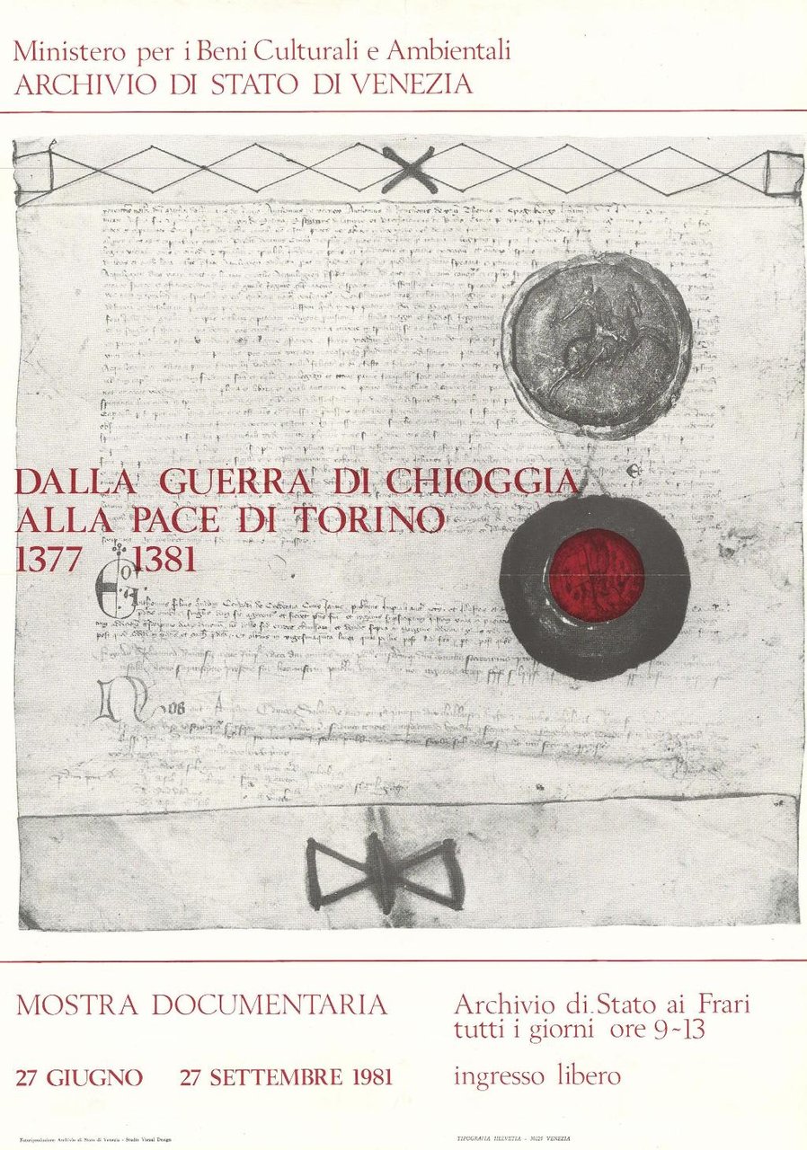 Dalla guerra di Chioggia alla pace di Torino 1377-1381