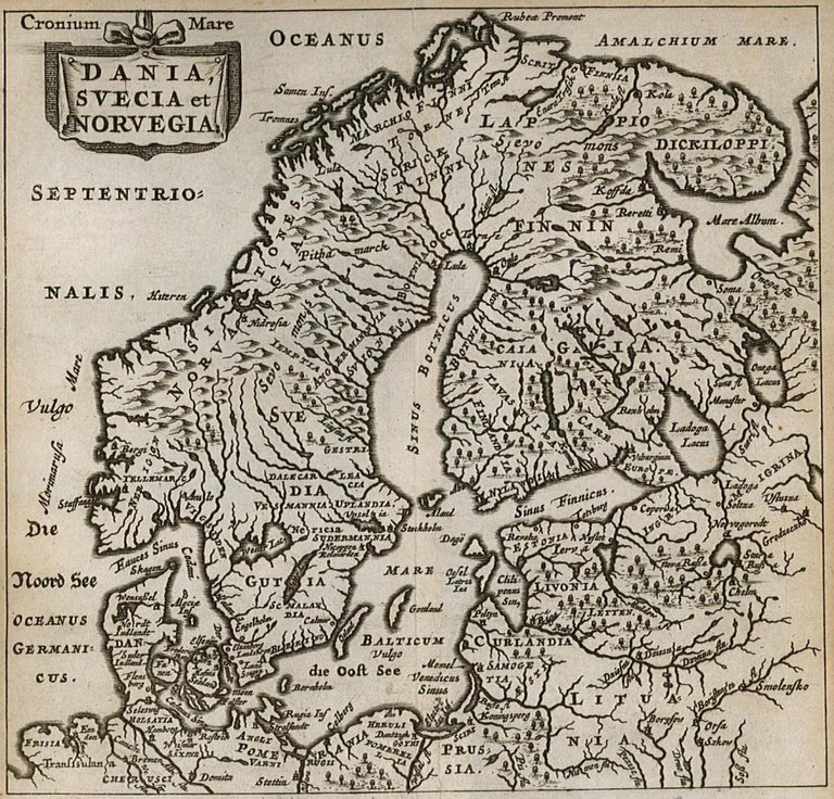 Dania, Svecia et Norvegia