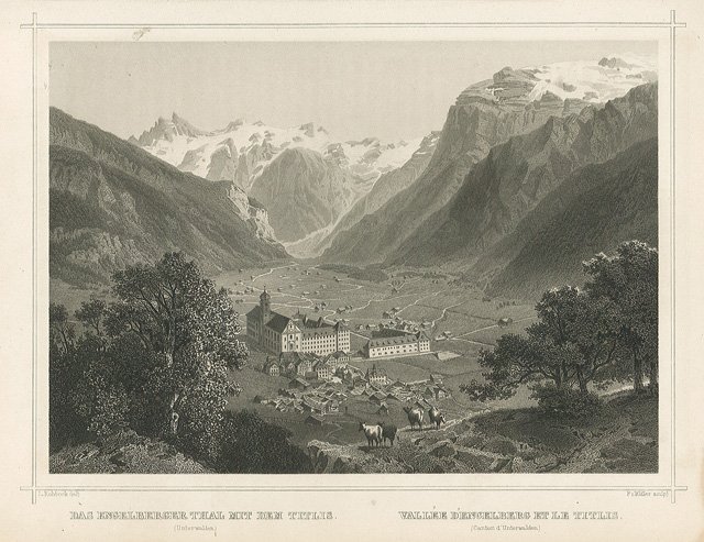 Das Engelberger thal mit dem Titlis