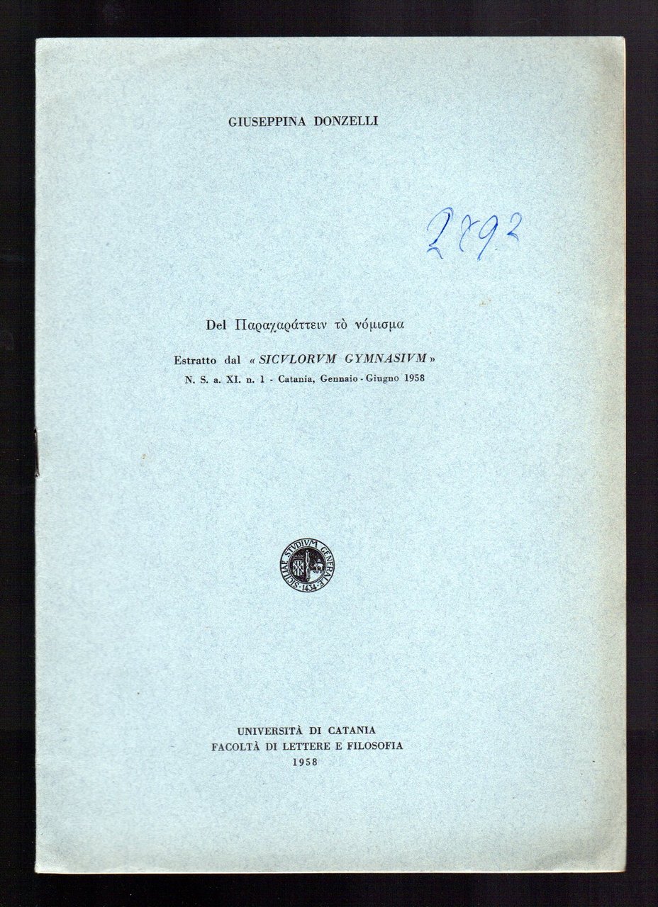 Del forgiare la valuta