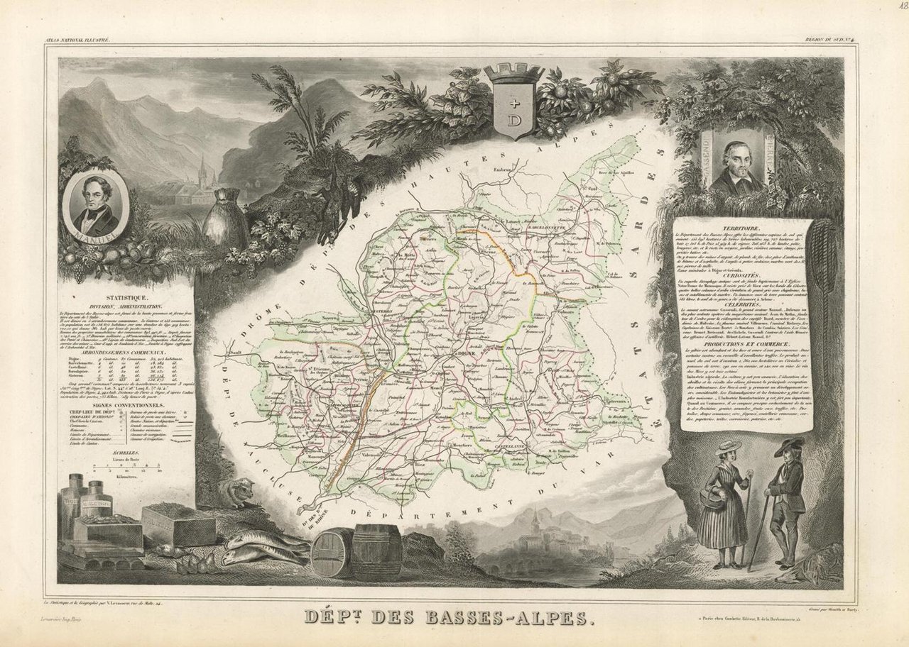 Dép.t des Basses - Alpes