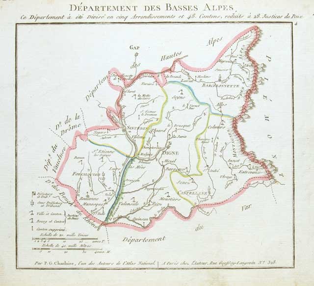 Département des Basses Alpes . | Immagine principale