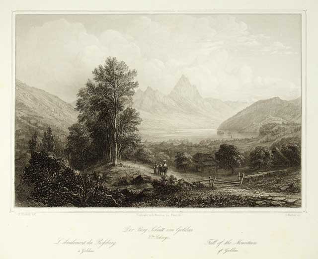 Der Berg Schutt von Goldau - C.tn Schwyz