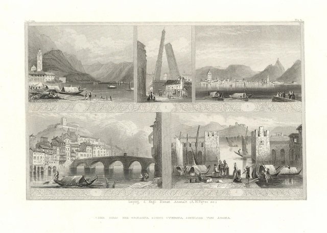 Der Como see - Bologna - Como - Verona - …