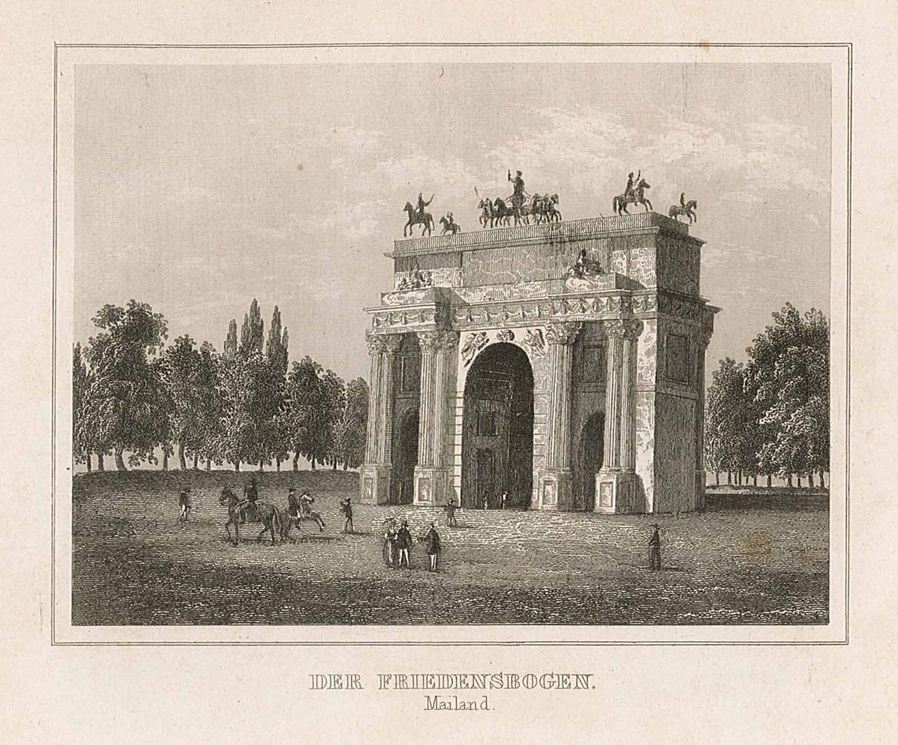 Der Friedensbogen / Mailand | Immagine principale