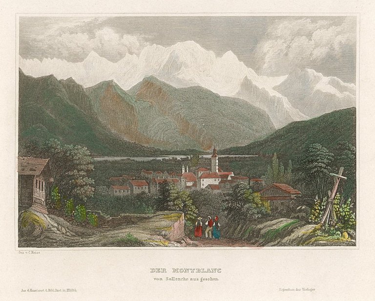 Der Montblanc von Sallanche aus gesehen | Immagine Gallery 2