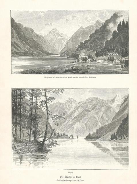 Der Plansee in Tirol