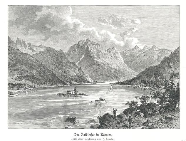 Der Raiblersee in Karnten
