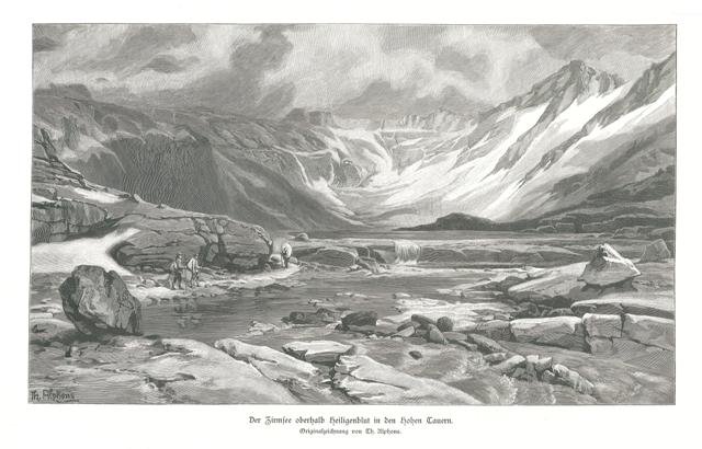 Der Zirmsee oberhalb Heiligenblut in den Hohen Tauern
