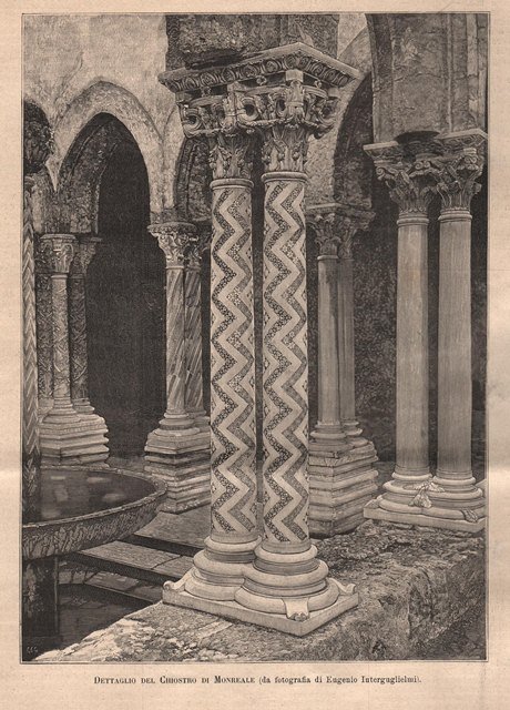 Dettaglio del Chiostro di Monreale