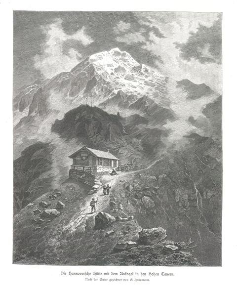 Die Hannoversche hutte mit dem Ankogel in den Hohen Tauern | Immagine principale