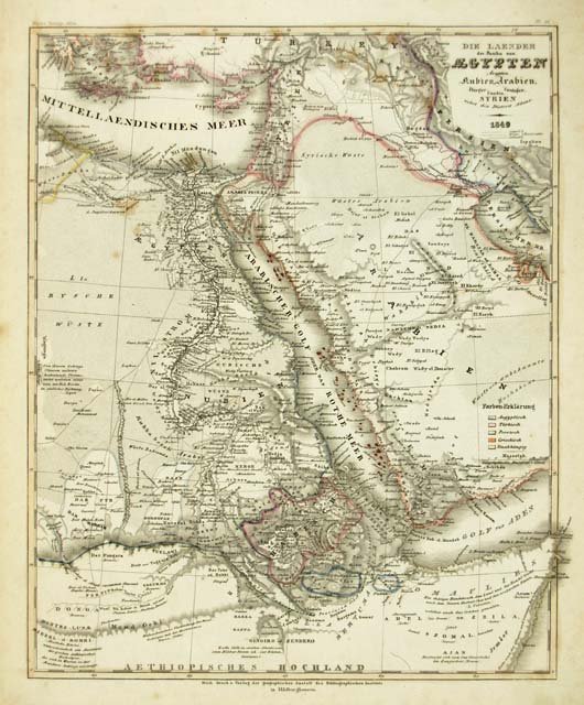 Die Laender. Aegypten Aeypten, Aubien Arabien, Darfur, Candia, Cordofan, Syrien … | Immagine principale