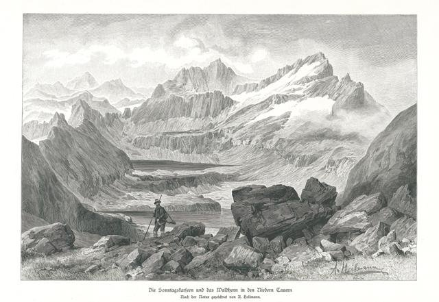 Die Sonntagskarseen und das Waldhorn in den Niedern Tauern