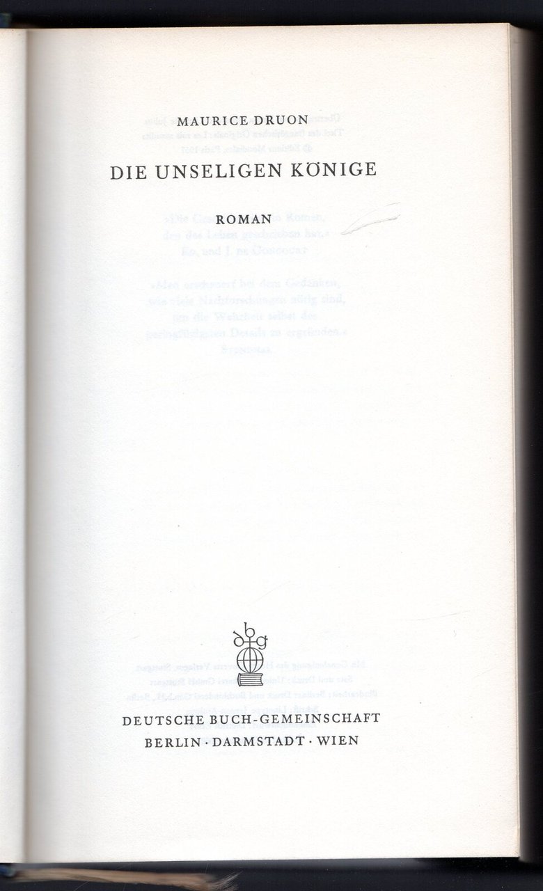 Die unseligen konige