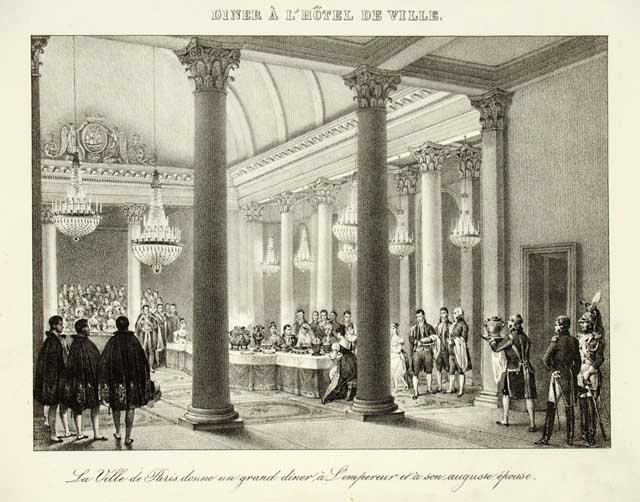Diner à l'Hotel de Ville