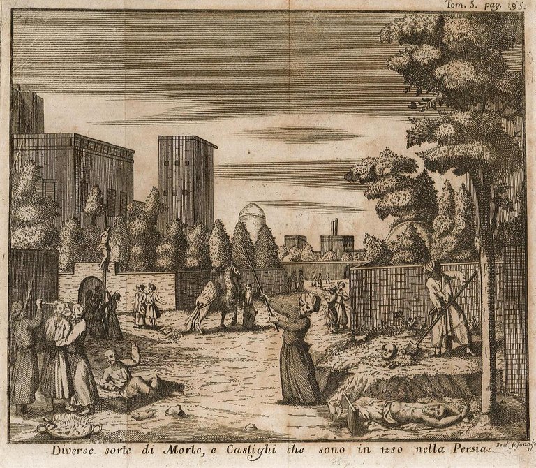 Diverse sorte di Morte, e Castighi che sono in uso … | Immagine Gallery 2