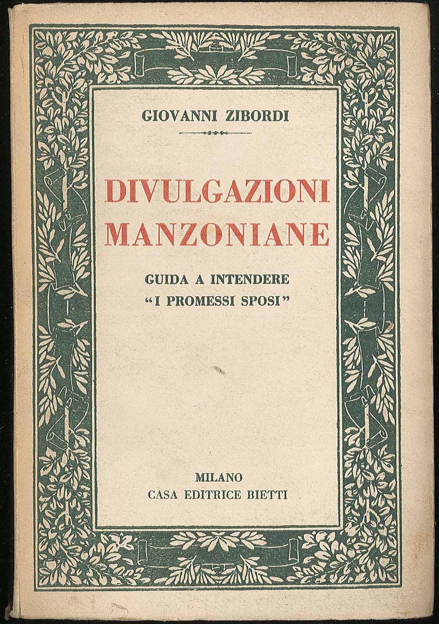 Divulgazioni manzoniane