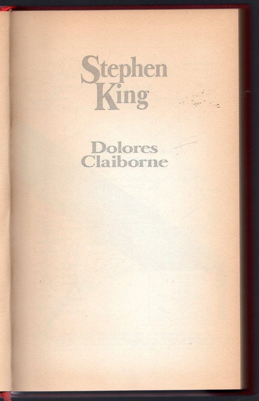Dolores Claiborne | Immagine principale