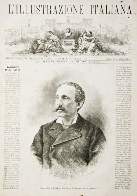 Domenico Farini, Presidente della Camera dei Deputati