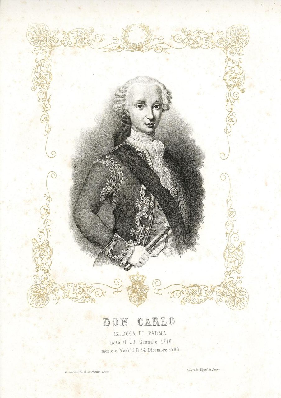 Don Carlo IX Duca di Parma nato il 20 Gennaio …