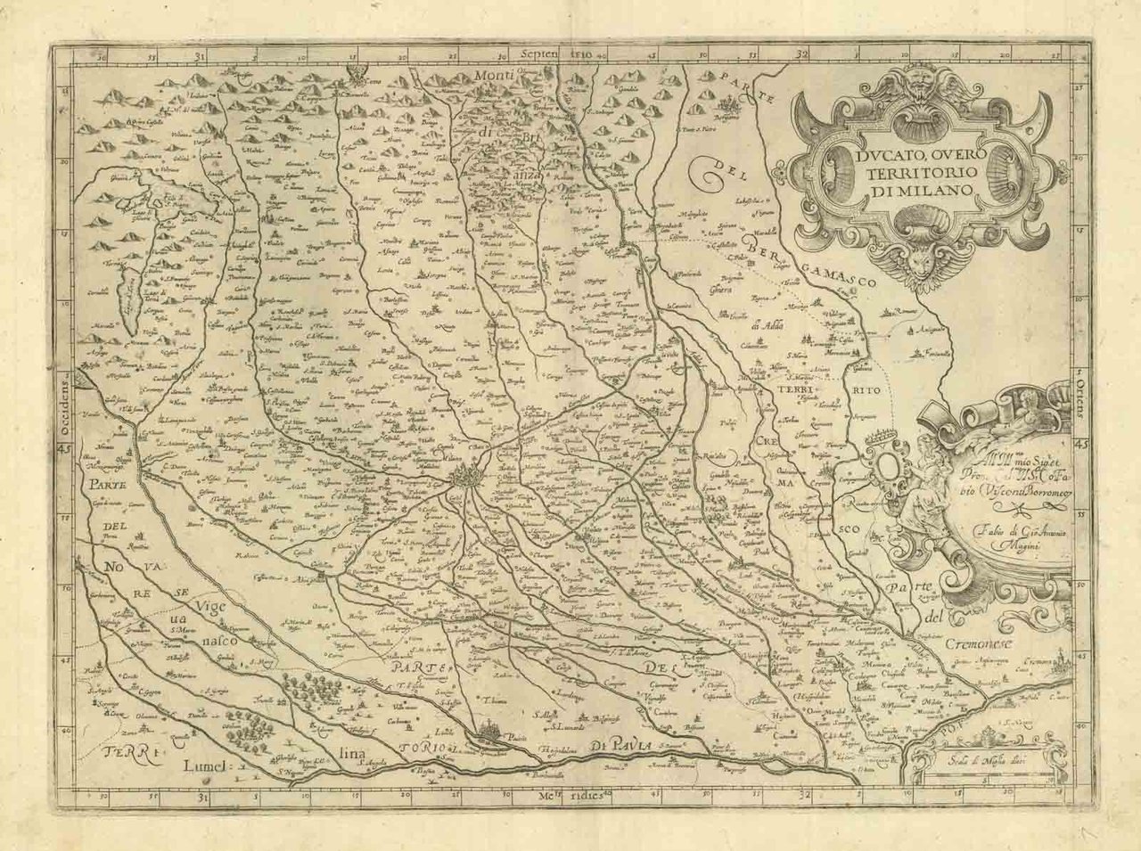 DUCATO, OVERO TERRITORIO DI MILANO