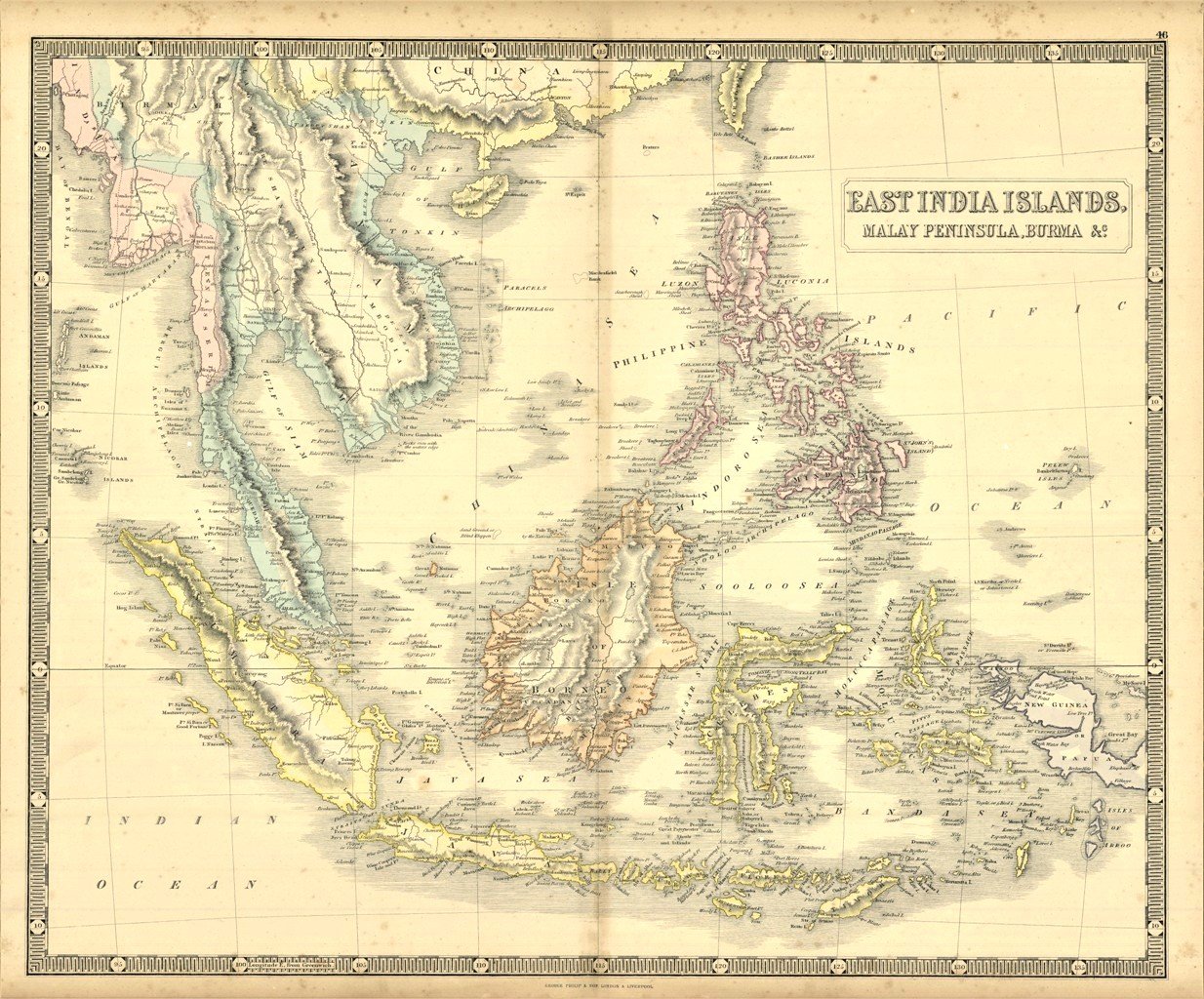 East India Islands, Malay Peninsula, Burma &c.