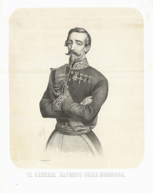 El General Alfonso della Marmora