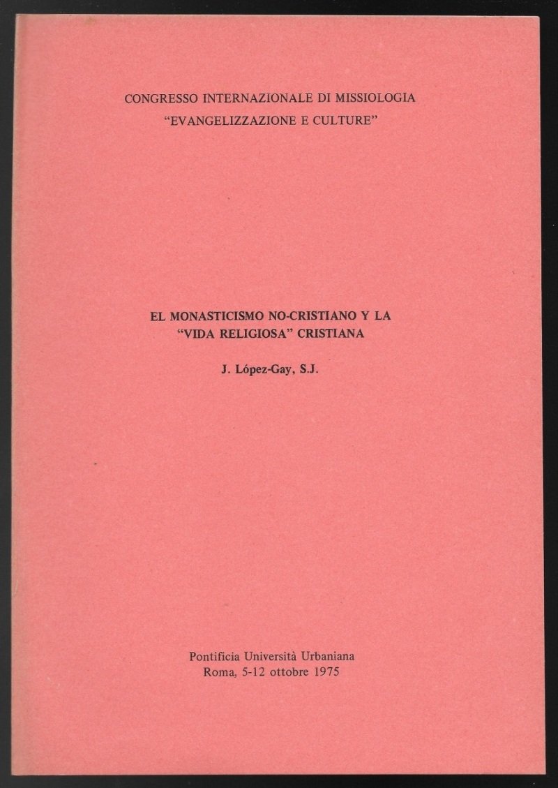 El Monasticismo No-Cristiano y la "vida religiosa" cristiana | Immagine principale