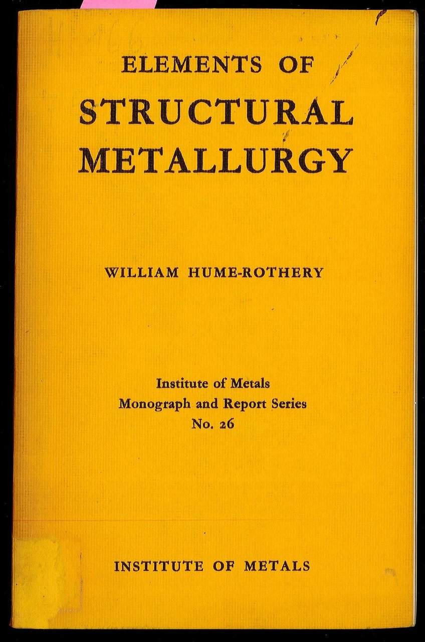 Element of structural metallurgy