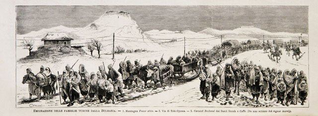 Emigrazione delle famiglie turche dalla Bulgaria . Via di Eski-Djuma …