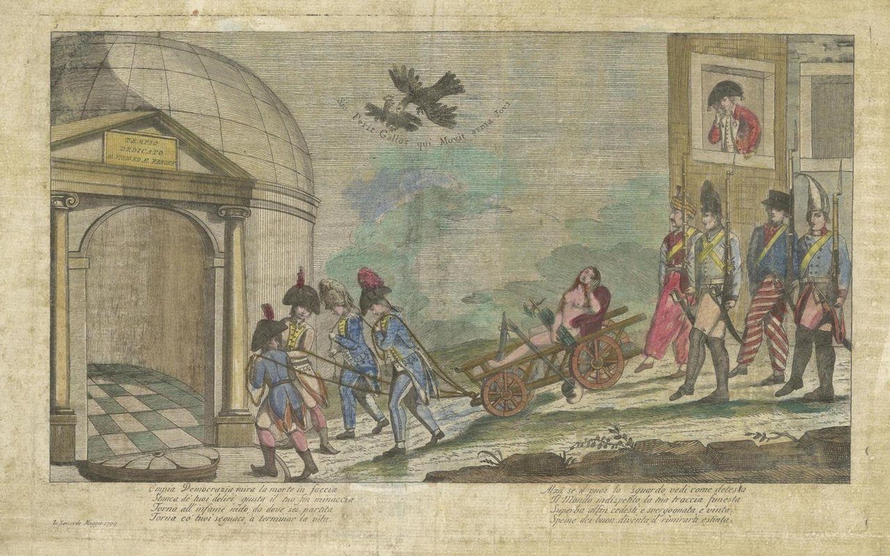 Empia Democrazia mira la morte in faccia/ Stanca de' tuoi … | Immagine principale