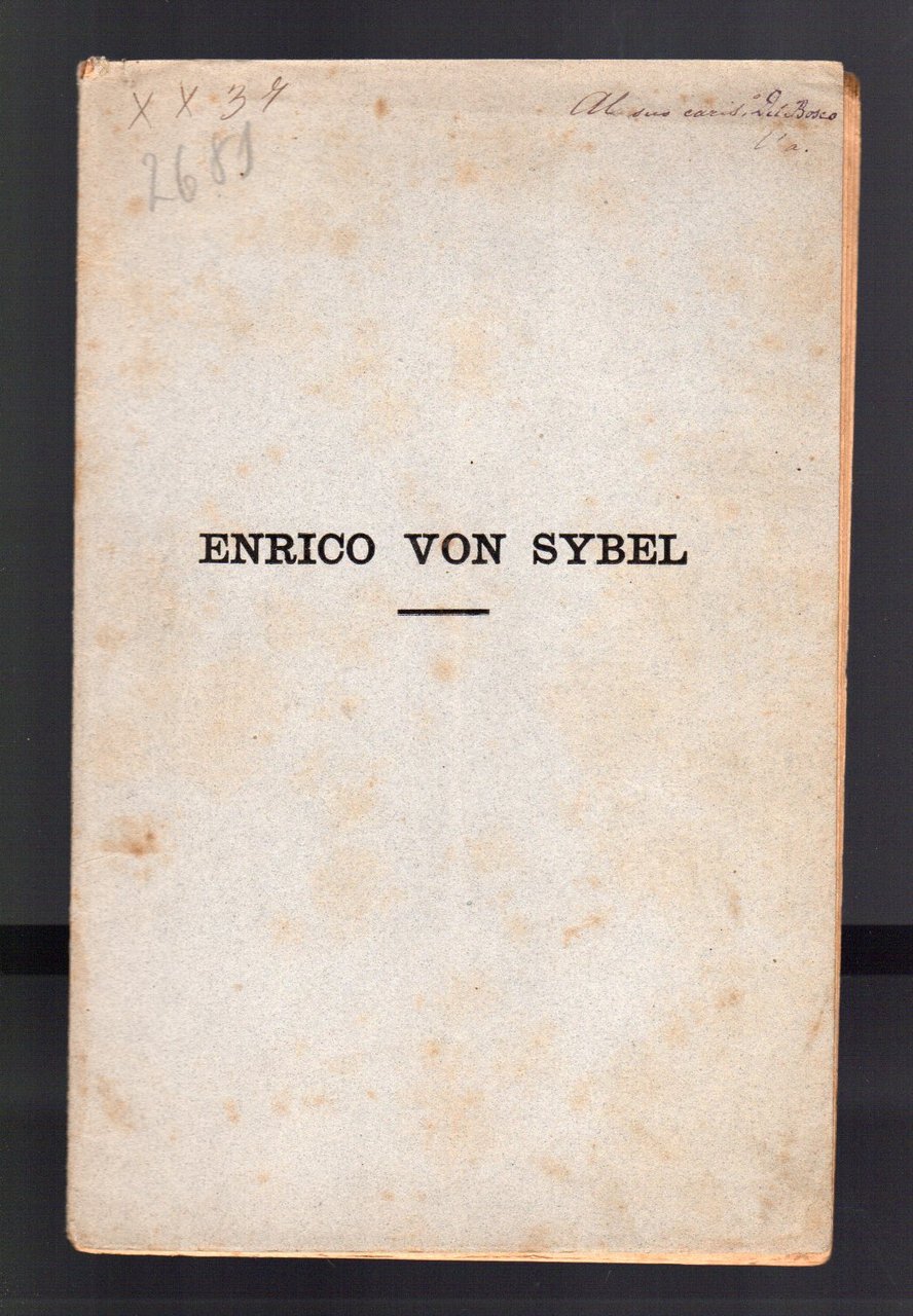 Enrico Von Sybel