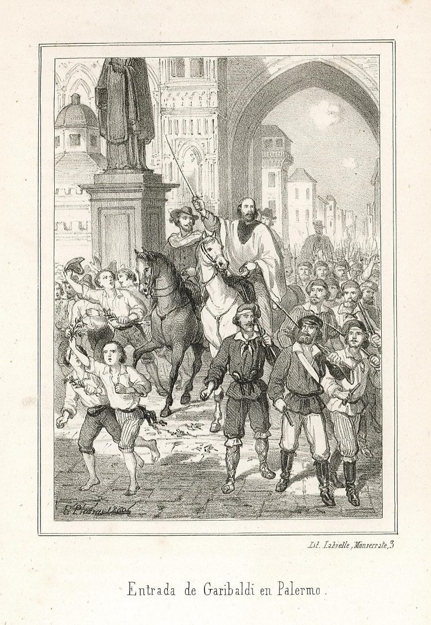 Entrada de Garibaldi en Palermo